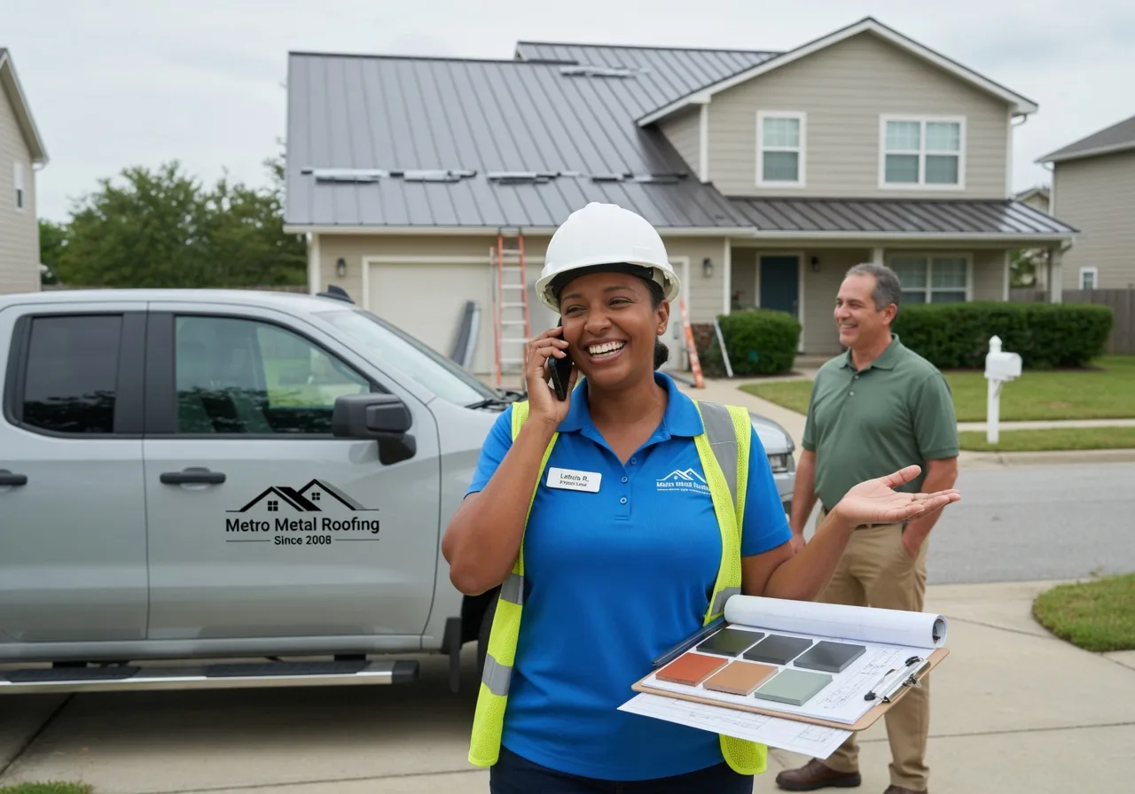 Storm Damage Metal Roof Repair in Kanorado, KS